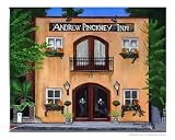 Andrew Pinckney Inn Architecture Giclee Poster Print by Joanna Jackson, 10x8
