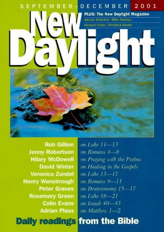 New Daylight: Daily Readings from Bible: September-December 2001
