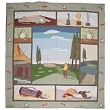 IMAGE OF Patch Magic Twin Golf Duvet Cover, 70-Inch by 88-Inch