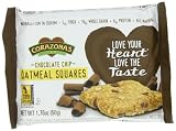Corazonas Oatmeal Squares, Chocolate Chip, 12 - 1.76-Ounce Bars