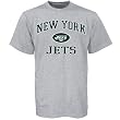 NFL New York Jets Ash Heart & Soul T-shirt