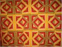Phoenix all cotton patchwork quilt set, Full/Queen