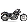 Cobra Boulevard Drag Pipe Exhaust System - Color : chrome - Size : Honda VT600C Shadow VLX 1988-2007