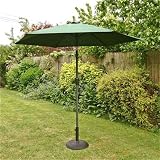 from BillyOh 2.5m Sturdi Plus Aluminium Crank & Tilt Garden Parasol - Green