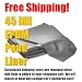 Free Shipping! 45 Mil EPDM Fish Safe Pond Liner 20' X 20' - 25 Year Warranty