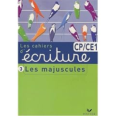 Ecriture CP / CE1 : Cahier majuscules