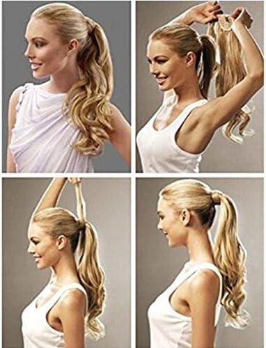 Aitool® Woman Magic Hair Wig Ponytail Seamless Hair Ponytail Length 45cm (Color1)