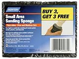 Tools & Hardware : Norton Small Area Fine/Medium Grit Sanding Sponge #2081