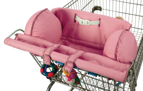 Picture of Cozy Leachco Prop R Shopper (Pink Dot) B004K33WTO (Baby Shopping Cart Covers)