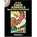 Little Farm Animals Stained Glass Coloring Book (Dover Stained Glass Coloring Book)