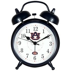 Auburn Tigers Collegiate Alarm Clock by 