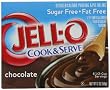 Jell-O Cook & Serve Pudding & Pie Filling, Sugar-Free, Chocolate, 2-Ounce Boxes (Pack of 24)