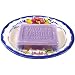 Portuguese Hand Painted Soap Dish with Lavender Scented Shea Butter Soap, 100 gram bar