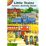 little trains sticker activity book dover little activity books stickers