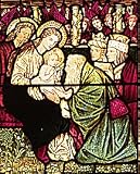 Frameable Art Card for Christmas - Adoration of the Magi in Stained Glass by Edward Burne-Jones