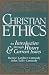 Book Christian Ethics: An Introduction through History and Current Issues