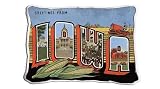 Greetings from Iowa Pillow - 11 x 18 Pillow