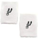 adidas San Antonio Spurs White Team Logo Wristbands