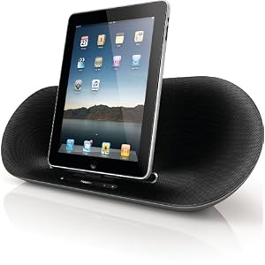 Philips Fidelio DS8550 Speaker System for iPod/iPhone/iPad (Silver/Black)