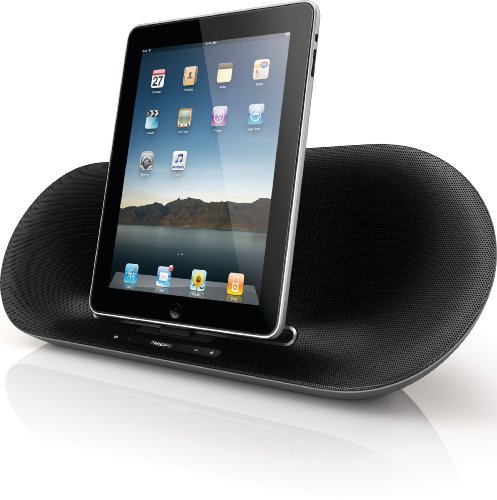 Philips DS8550/10 Docking Speaker for iPad/iPhone/iPod with Bluetooth - Silver