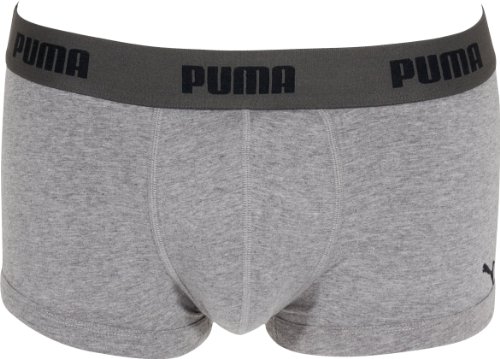 PUMA Herren short boxer 1P, 758 - middle grey melange, XL / 40, 493102_