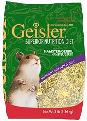 Sergeant's Geisler Superior Nutrition 3-Pound Hamster-Gerbil Diet