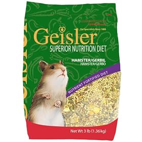 Sergeant's Geisler Superior Nutrition 3-Pound Hamster-Gerbil Diet