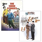 DVD : Laurel and Hardy / Three Stooges 4-DVD Pack