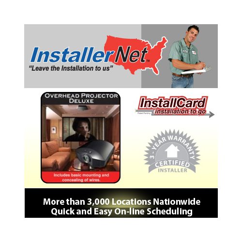 InstallerNet Overhead Projector Deluxe InstallCard