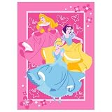 Associated Weavers - Disney Princesse Tapis Cinderella und Cinderella 95 x 133 cm