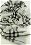 Prettystern - EXTRA Size 242CM X 70CM Wool Nova Mega Karo Check