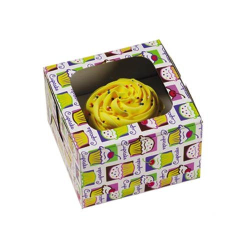 Wilton Cupcake Heaven Cupcake Box, Holds 1 Standard Cupcake