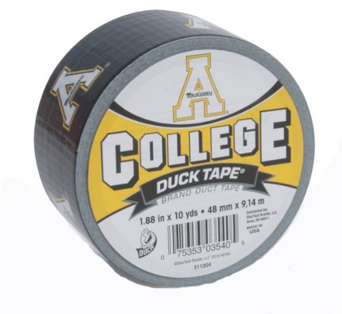 Duck Brand 240090 Appalachian State University College Logo Duck Tape, 1.88 Inches X 10 Yards