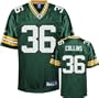 Nick Collins Youth Jersey: Reebok Green Replica #36 Green Bay Packers Jersey - Small (8)