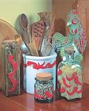 Wallies Chili Pepper Vegetable Kitchen Border Cutouts