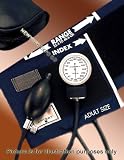 Blood Pressure Sphygmomanometer With Stethoscope, Adult