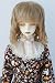 JD178 8-9inch 21-23CM Mohair Sausage Rolls BJD Wigs 1/3 SD Doll Accessories (Ash Blond)