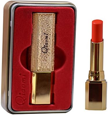 Qiaomi brand makeup 8 colours Honeysuckle Essential Oil lipstick 24 hours long-lasting lip balm lock color 3.8g lip make up (6106-3)