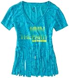Zumba Fitness Womens Sunset V-Neck, Waterfall, XX-Large