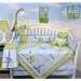 SoHo Froggies Pond Baby Infant Crib Nursery Bedding Set 10pc