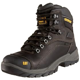 Caterpillar Mens Diagnostic Mid Cut Cap Steel Toe Waterproof Boot by Caterpillar