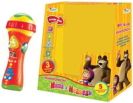 Masha and the Bear. Microphone (Multi-pulti) Music Instruments