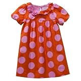 Infant Toddler Girls' Genuine Kids from OshKosh Orange Short-sleeve Woven Dress