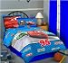 Disney Pixar Cars Full - Twin Comforter - 3D Plush Logo Numbers