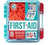 UPC 020424101886 product image for Be Smart Get Prepared 85 Piece First Aid Kit In Durable Plastic Case, Compact, 0 | upcitemdb.com