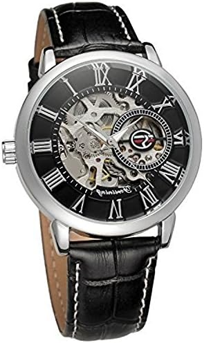 ZACK1 Mens Luxury Skeleton Automatic Wrist Watch