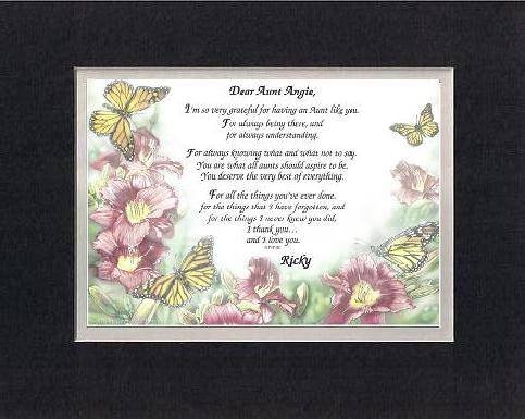 Thank You Quotes For Aunts. QuotesGram