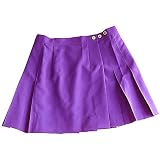 Cycle Wrap/Kilt Skirt-Purple