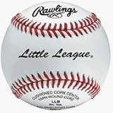 Little League Youth Baseballs For Tournament Play from Rawlings - One Dozen