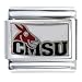 Cmsu Central Missouri Licensed Sports Italian Charms Bracelet Link